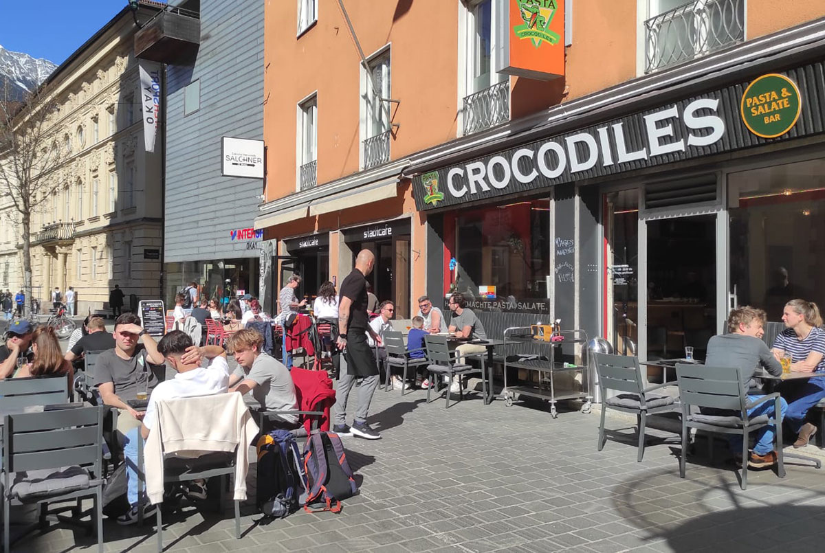 Ambiente italienisches Restaurant Innsbruck